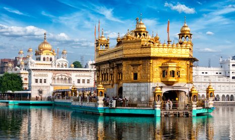 Amritsar a zlatý chrám Indie