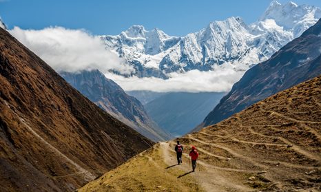 Trek na Manaslu Nepál