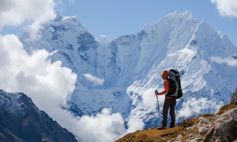 Trek 3 pasy Everest región Nepál