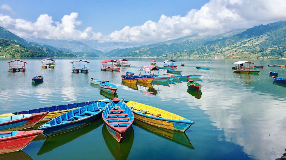 Pokhara, jezerní město
