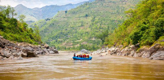 Adrenalinové aktivity v Nepálu - Rafting
