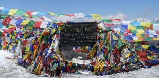 Trek kolem Annapuren - průsmyk Thorong La