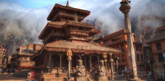 Káthmándú - Historické centrum Bhaktapuru