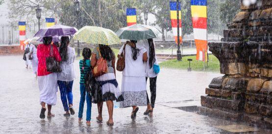 Počasí Nepál  - treking v období dešťů