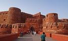 Červená pevnost v městě Agra
