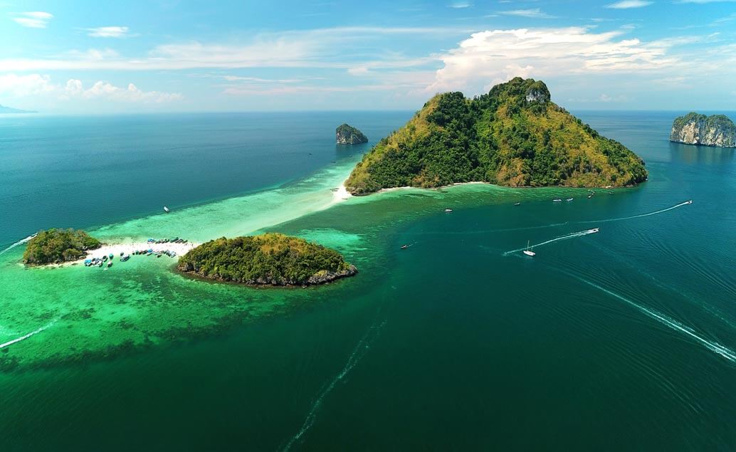 Kombinace Indie a Thajsko - pláže ostrova Krabi