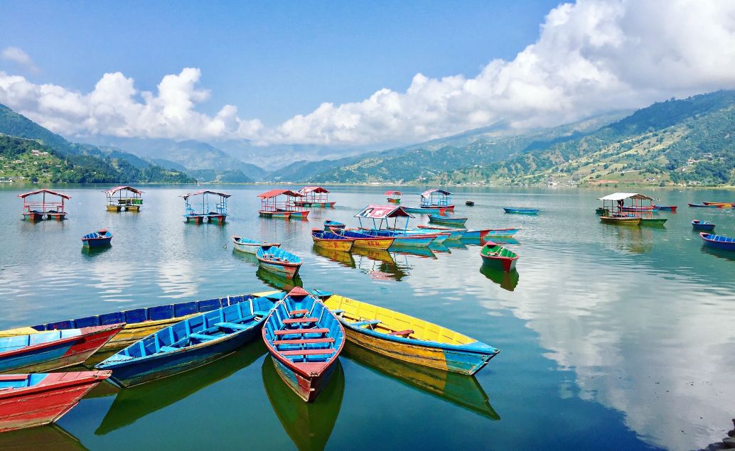 Jezerní město Pokhara